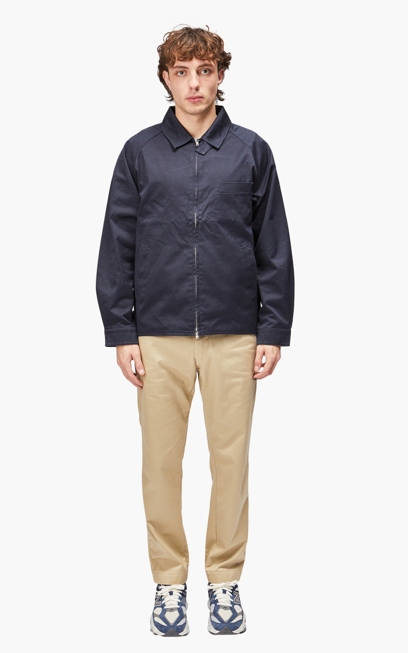 Nanamica GORE-TEX Infinium Chino Crew Jacket Navy