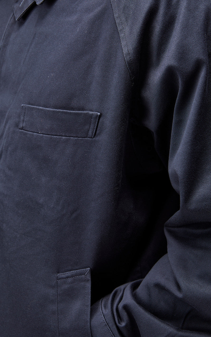 Nanamica GORE-TEX Infinium Chino Crew Jacket Navy