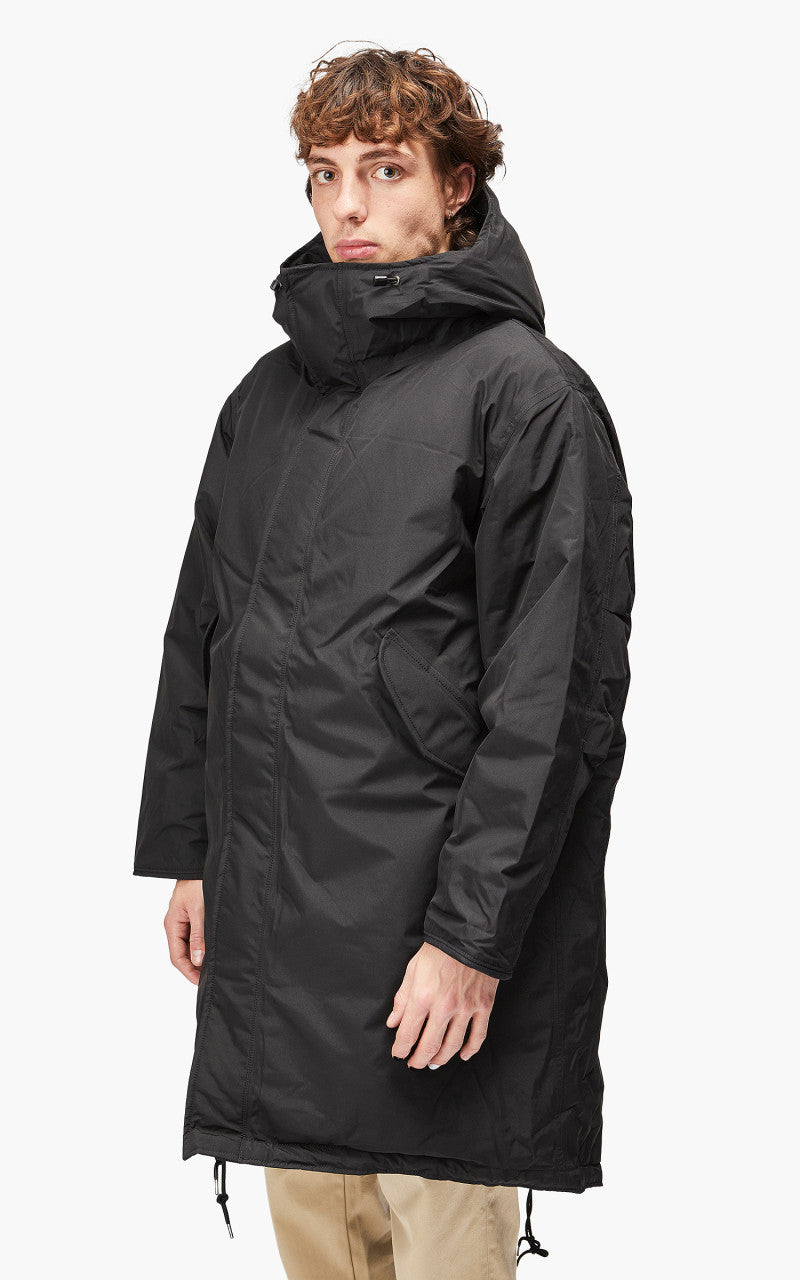 Nanamica GORE-TEX Long Down Coat Black