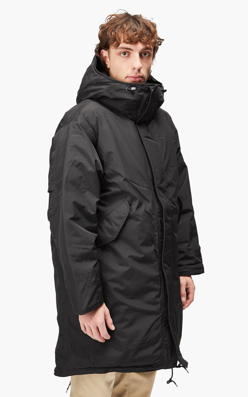 Nanamica GORE-TEX Long Down Coat Black