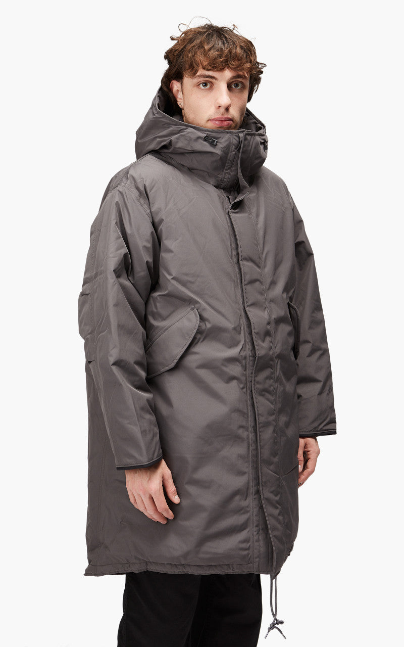 Nanamica GORE-TEX Long Down Coat Grey