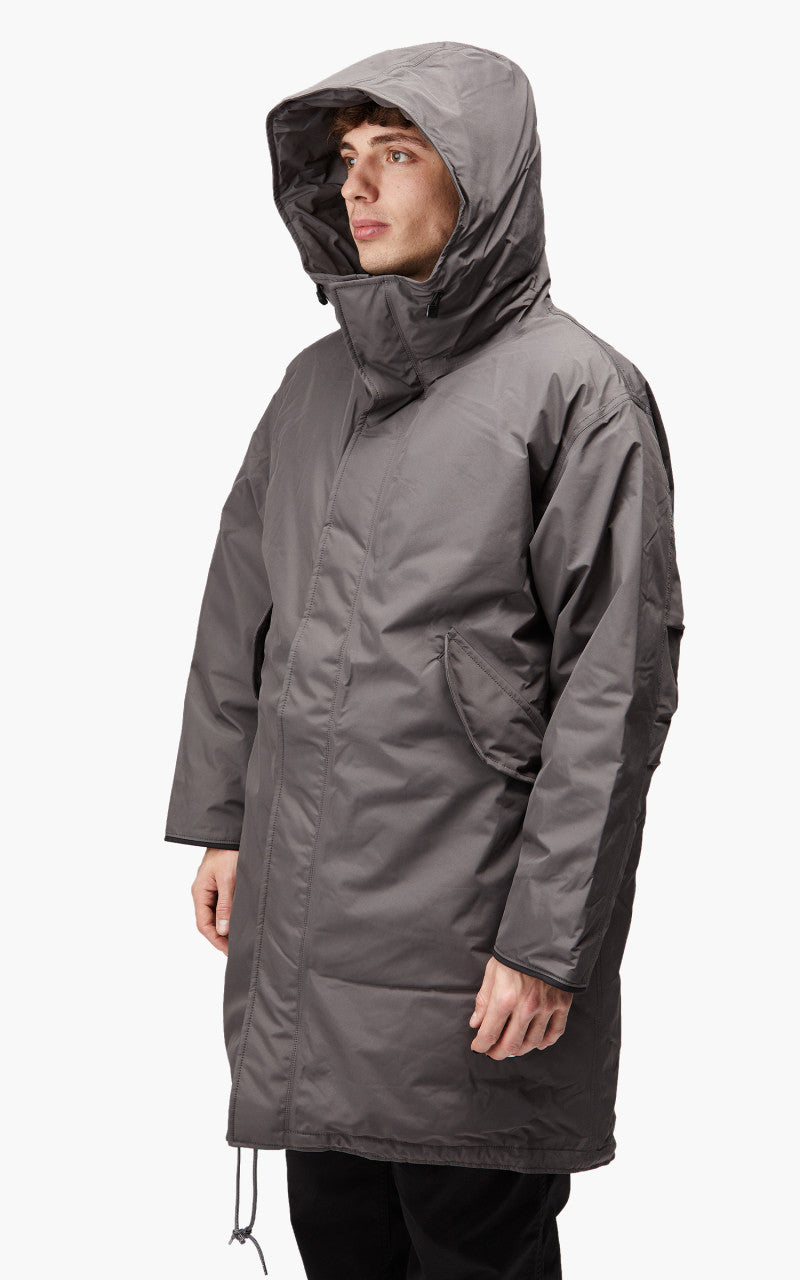 Nanamica GORE-TEX Long Down Coat Grey
