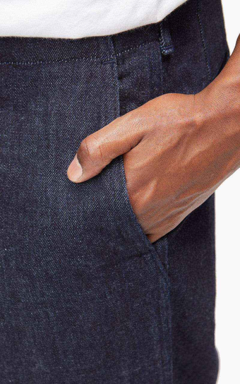 Nanamica Wide Denim Pants Indigo