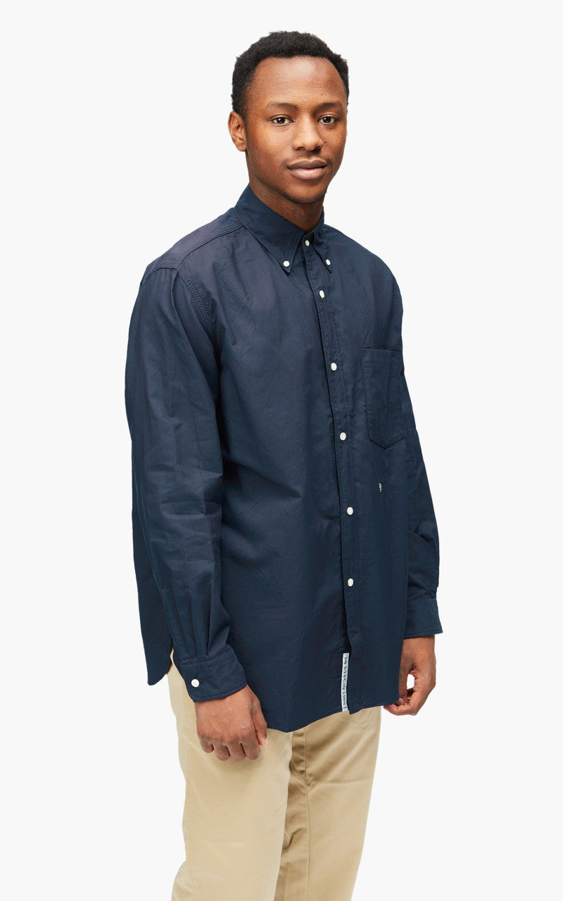 Nanamica Button Down Wind Shirt Navy