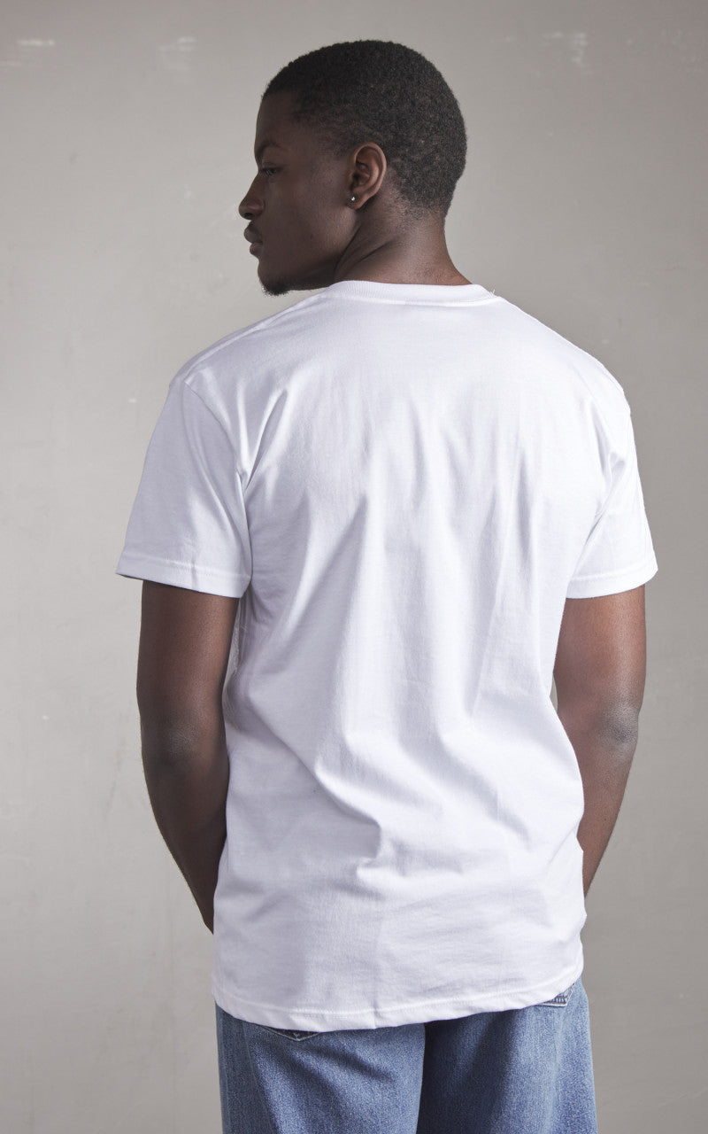 Naked & Famous Denim Circular Knit T-Shirt White