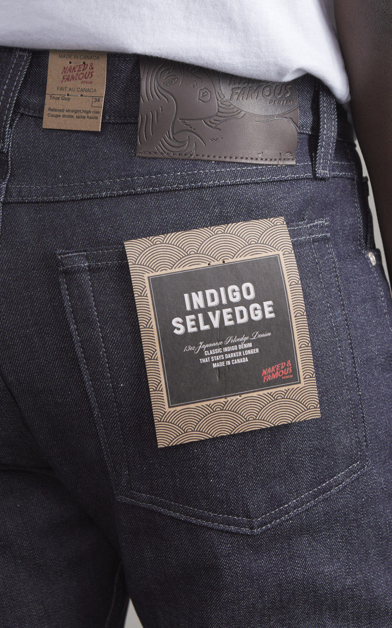 Naked & Famous Denim True Guy Selvedge Indigo 13oz