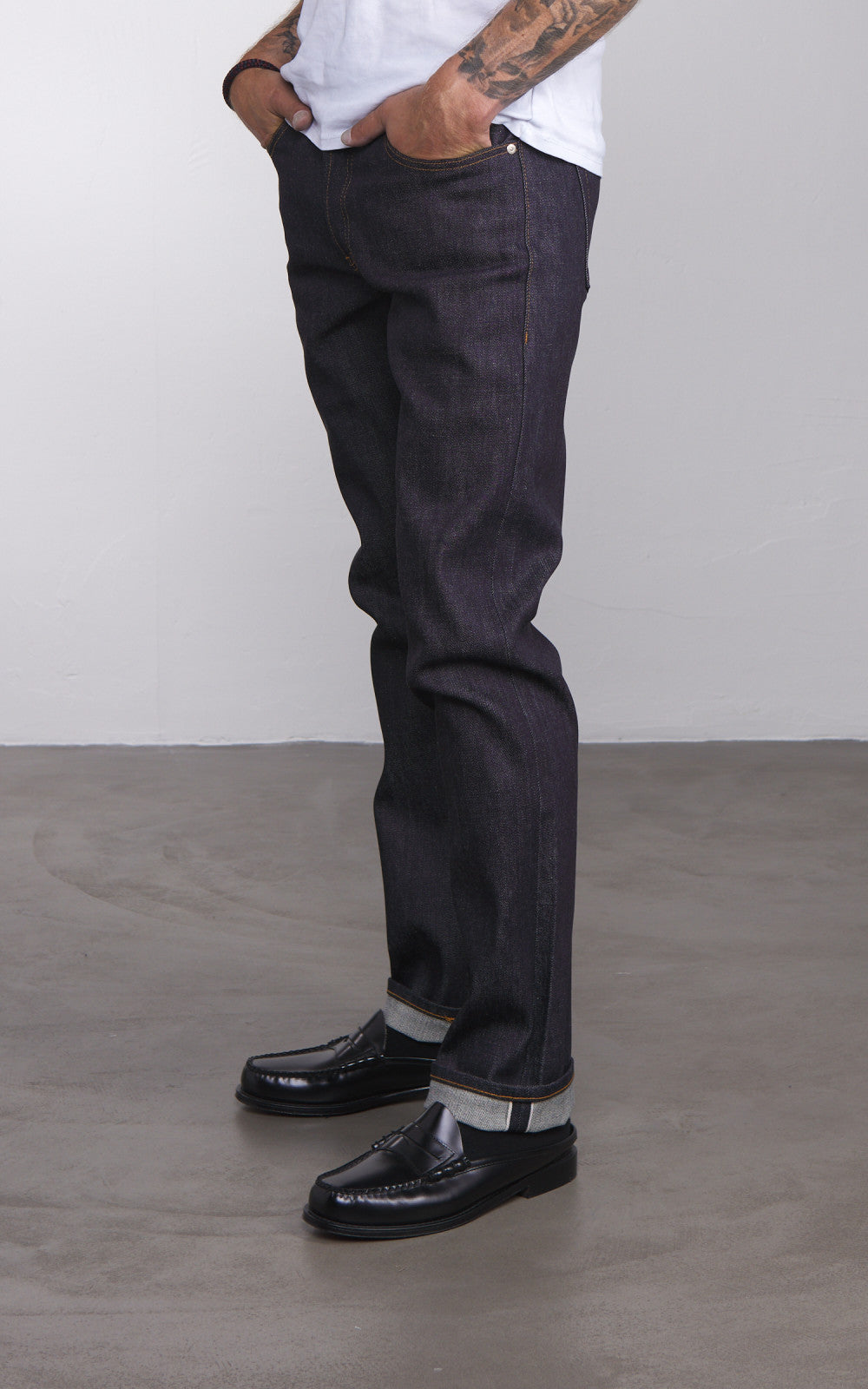 Naked & Famous Denim Weird Guy Gateway Selvedge Indigo 14.3oz