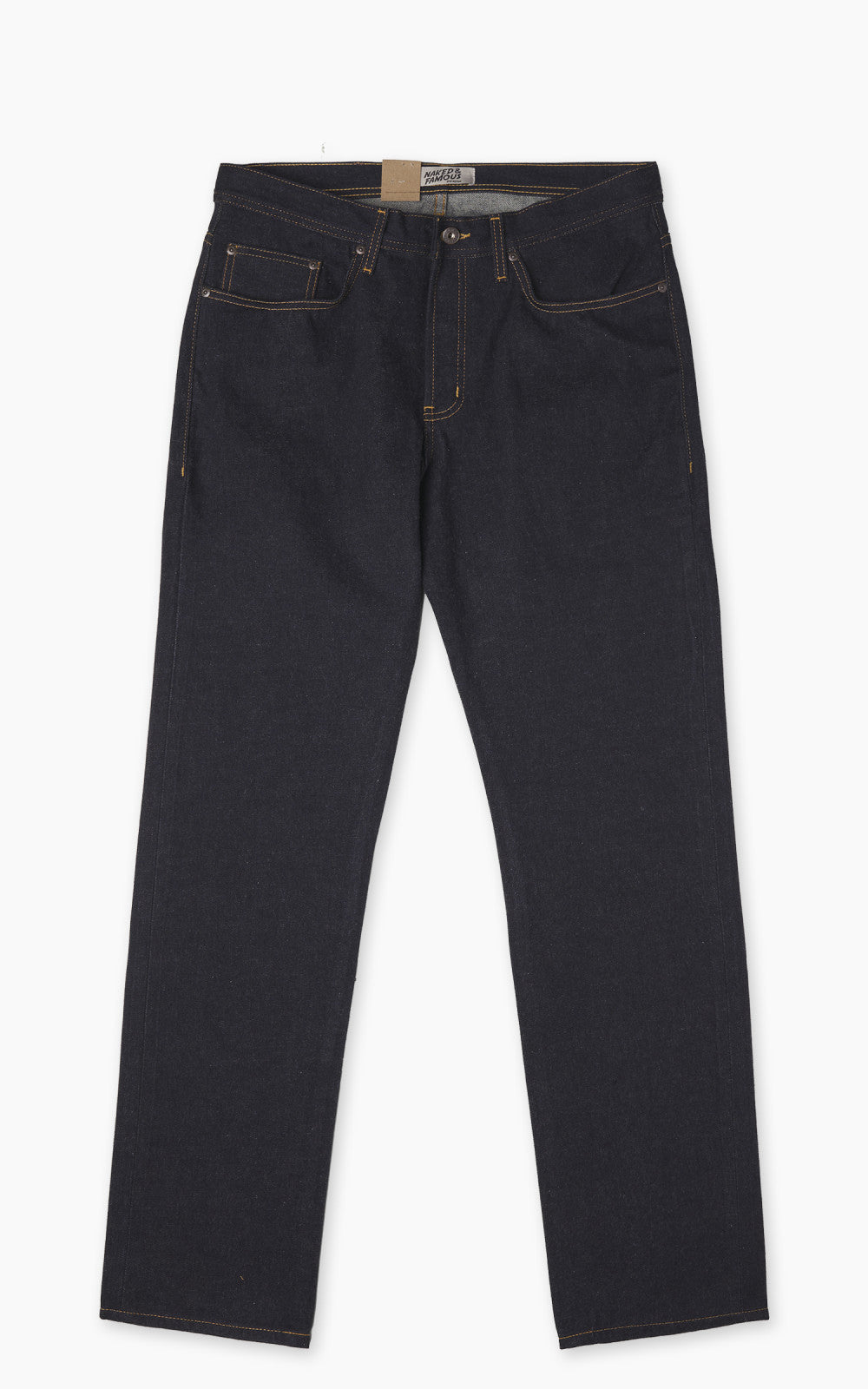Naked & Famous Denim Weird Guy Sea Island Selvedge Indigo 12oz