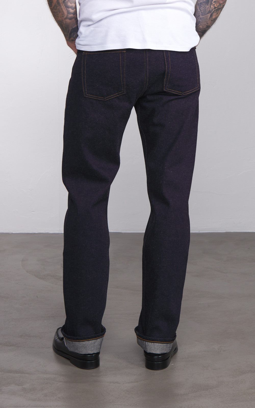 Naked & Famous Denim Weird Guy Sea Island Selvedge Indigo 12oz