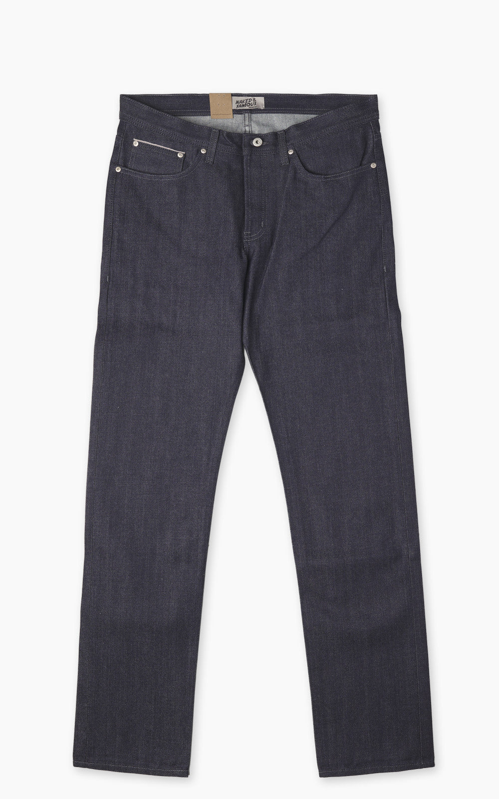 Naked & Famous Denim Weird Guy Indigo Selvedge 13oz