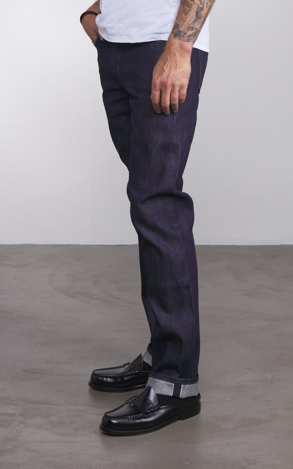 Naked & Famous Denim Weird Guy Indigo Selvedge 13oz