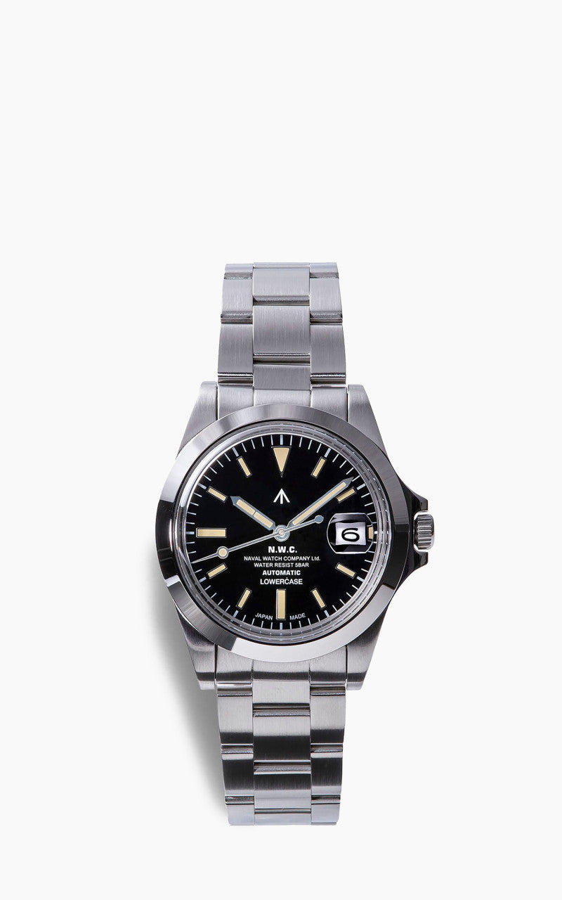 Naval Watch Company by LOWERCASE FRXA001 Black Dial Metal