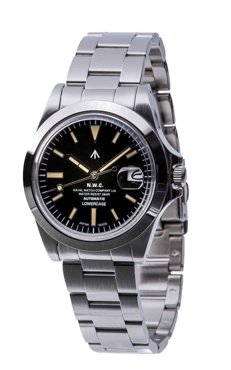 Naval Watch Company by LOWERCASE FRXA001 Black Dial Metal