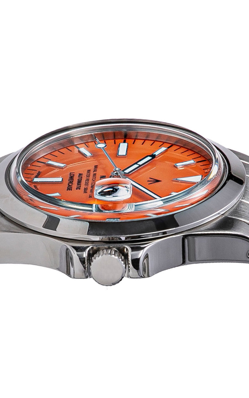 Naval Watch Company by LOWERCASE FRXA016 Orange Dial Metal