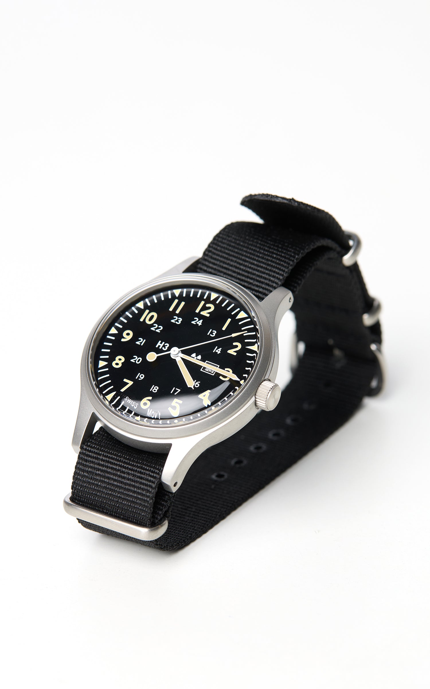 Naval Watch Company MIL-01 US Army Type Watch Black