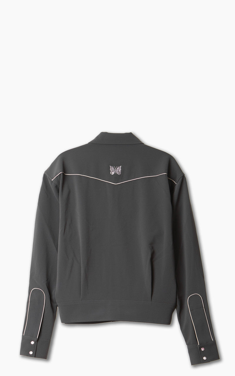 Needles Piping Cowboy Jacket Pe/Pu Double Cloth Charcoal