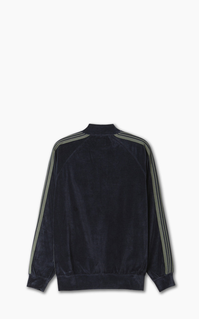 Needles R.C. Track Jacket C/Pe Velour Navy