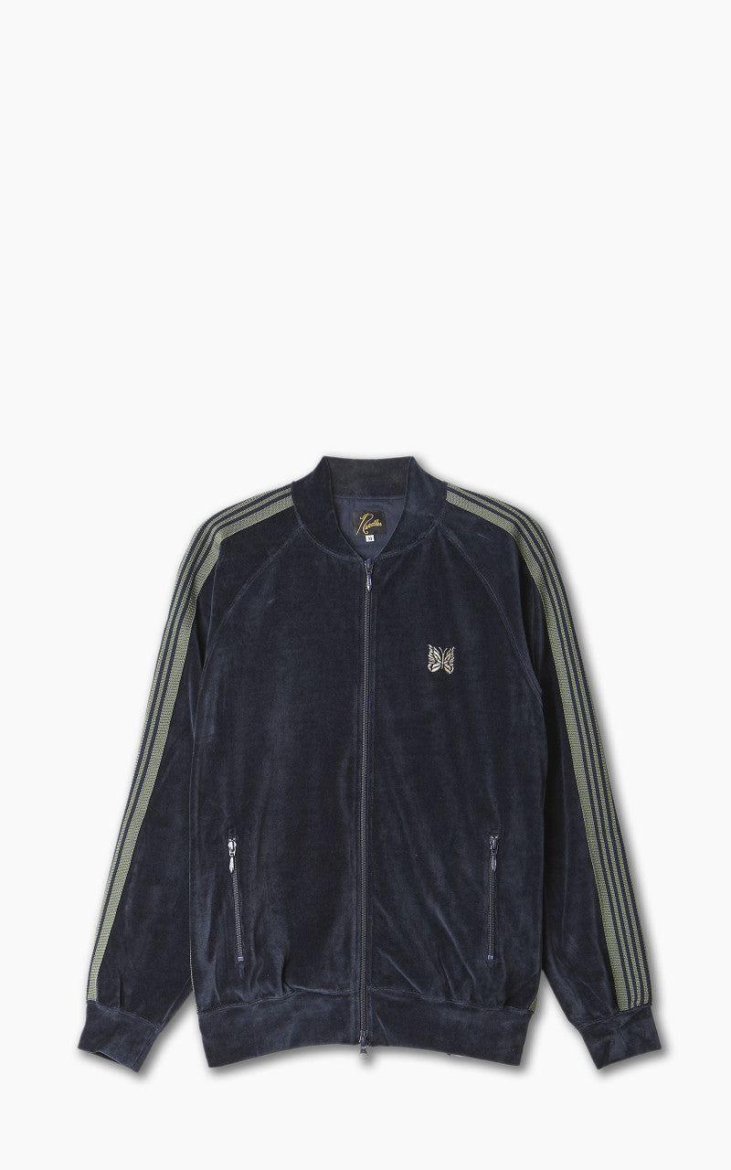 （未使用）NEEDLES R/C Track Jacket Needles R.C. Track Jacket C/PE Velour Charcoal