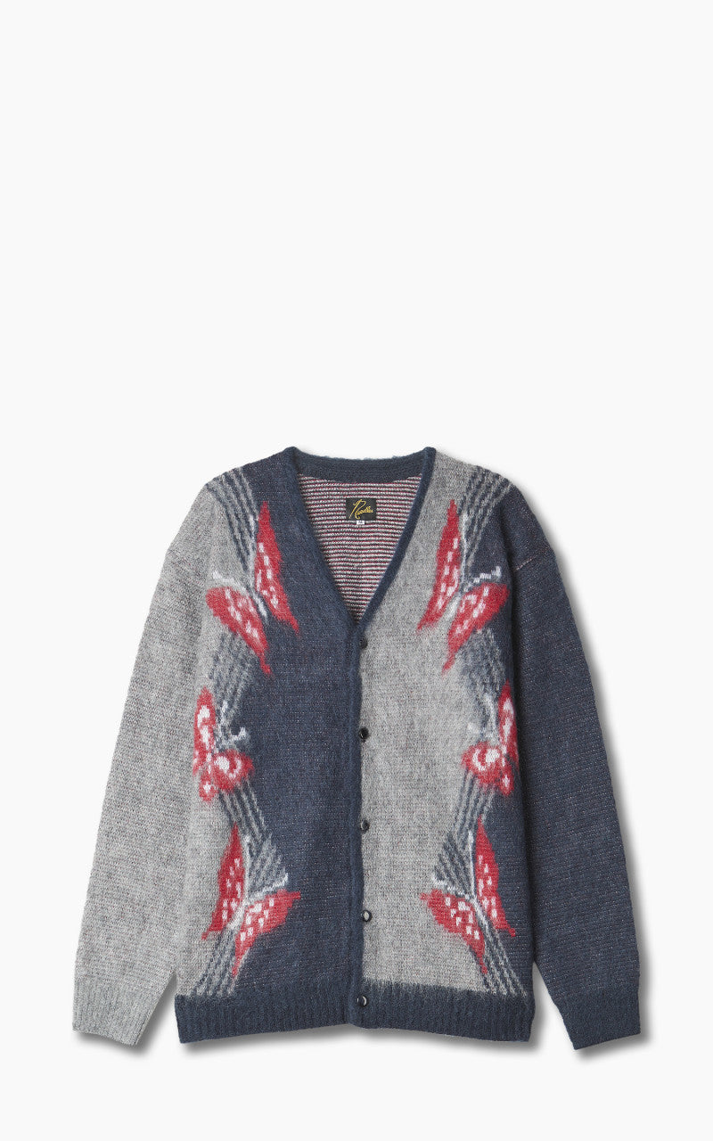 Needles Mohair Cardigan Papillon Navy