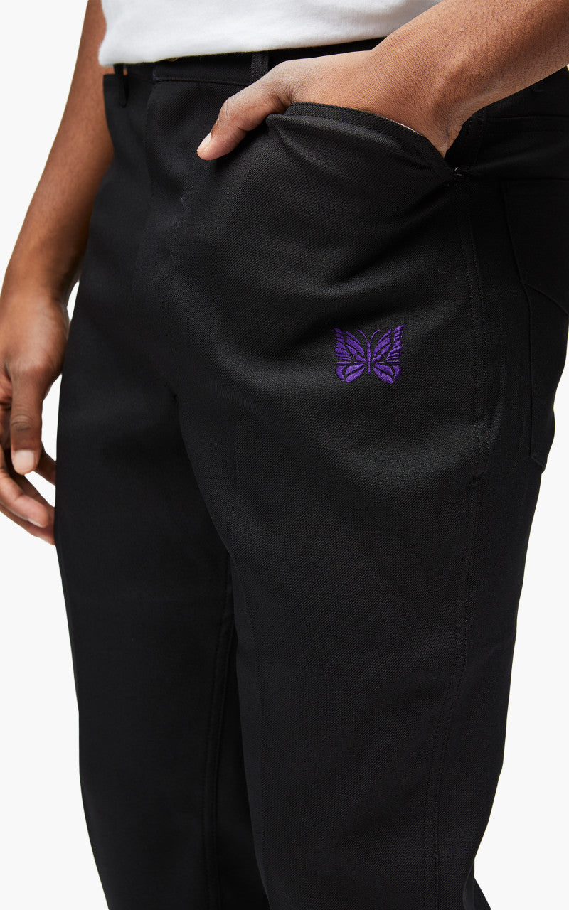 Needles Slim Jean Poly Twill Black