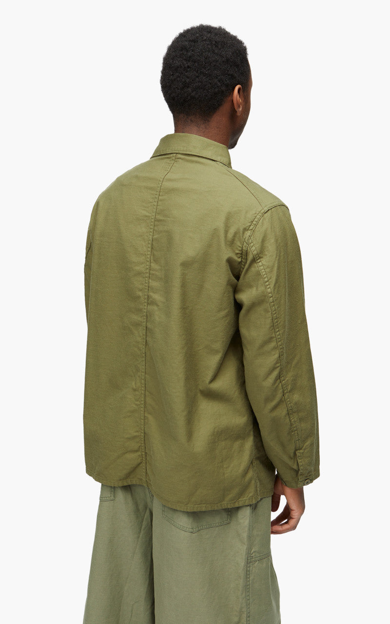 Needles D.N. Coverall Back Sateen Olive