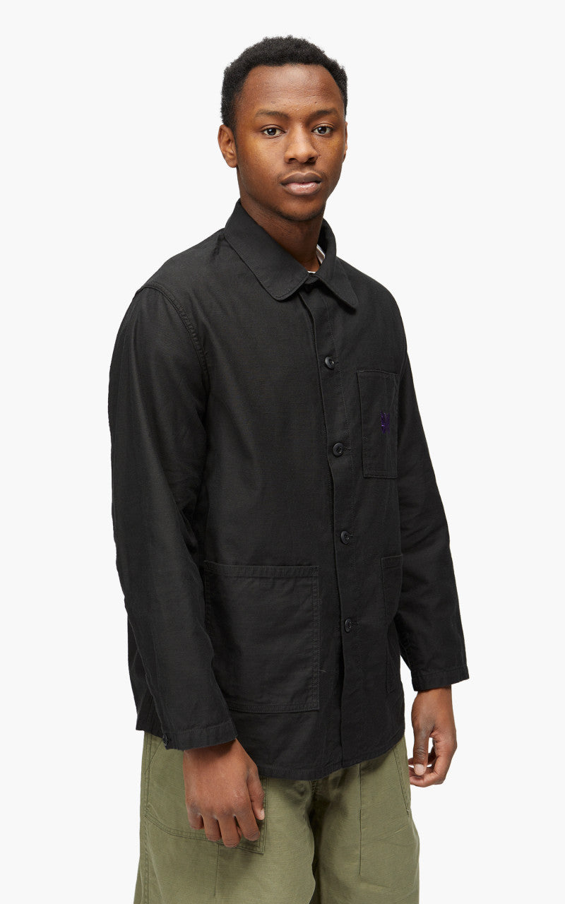Needles D.N. Coverall Back Sateen Black