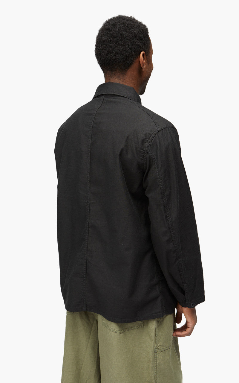 Needles D.N. Coverall Back Sateen Black
