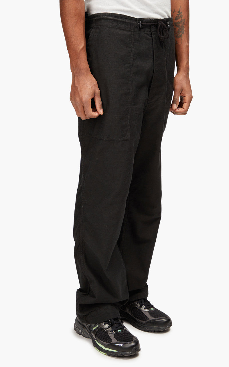 Needles String Fatigue Pant Back Sateen Black