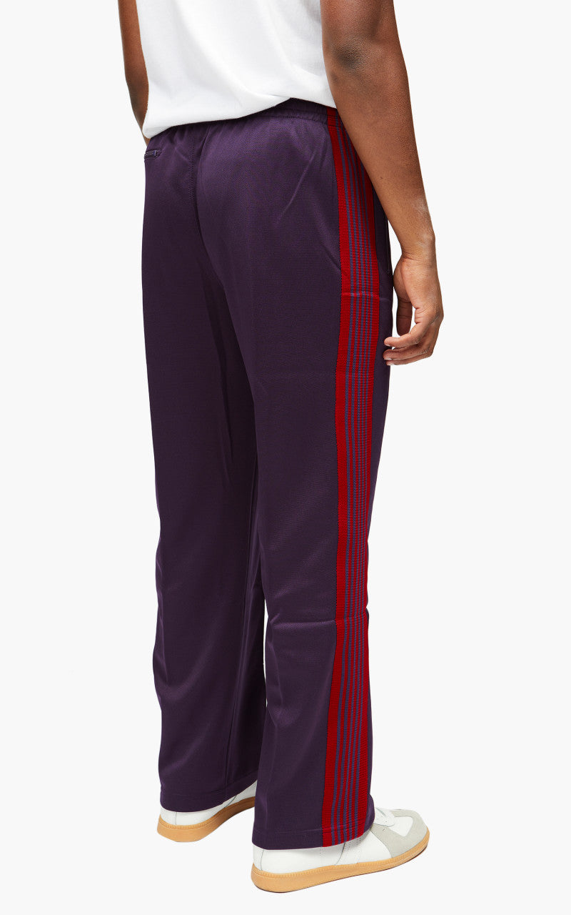 Needles Track Pant Poly Smooth Dark Purple