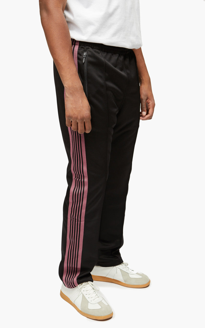 Needles Narrow Track Pant Poly Smooth Faded Black