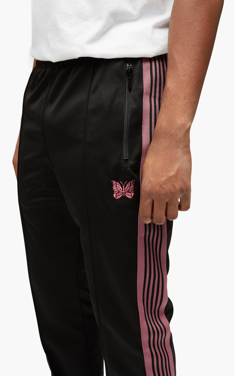 Needles Narrow Track Pant Poly Smooth Faded Black