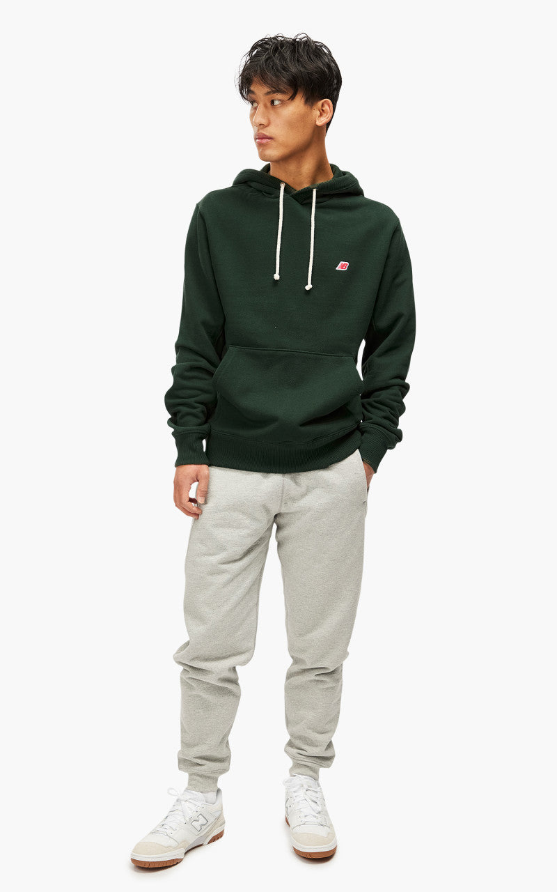 New Balance Core Hoodie "Made in USA" Midnight Green