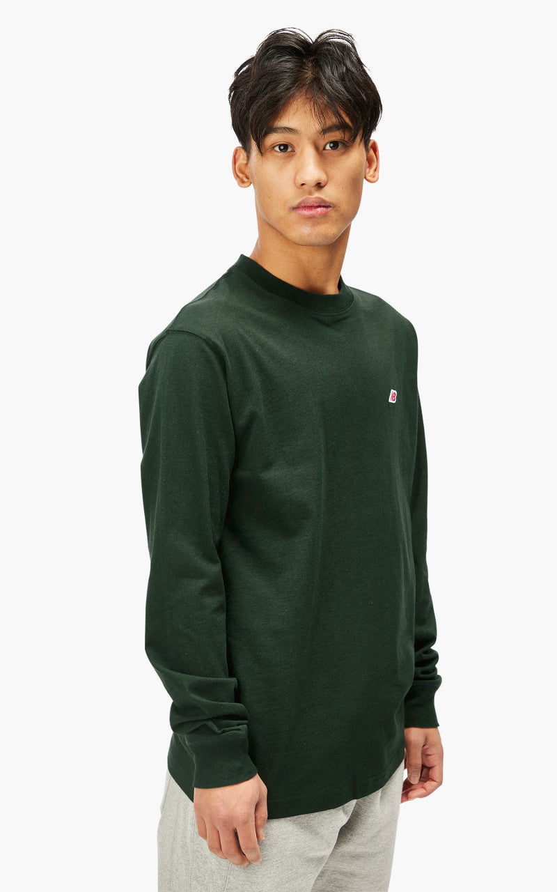 New Balance Core Long Sleeve T-Shirt "Made in USA" Midnight Green