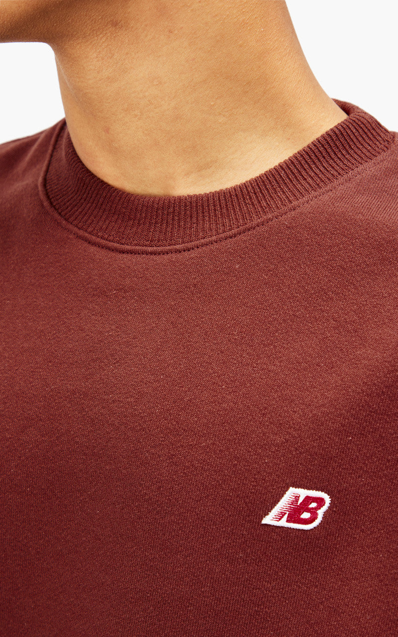 New Balance Core Crewneck "Made in USA" Rich Oak
