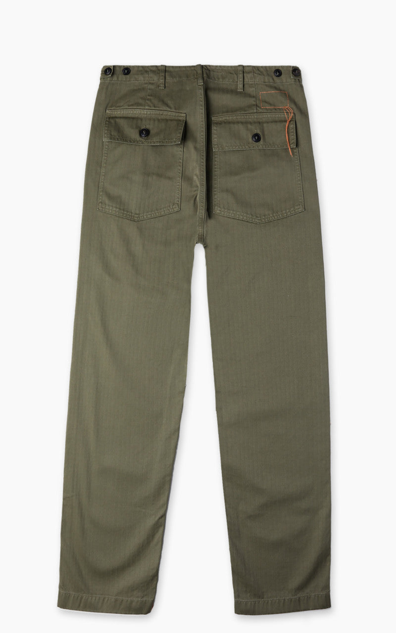 Fortela New Fatigue Pants Herringbone Green
