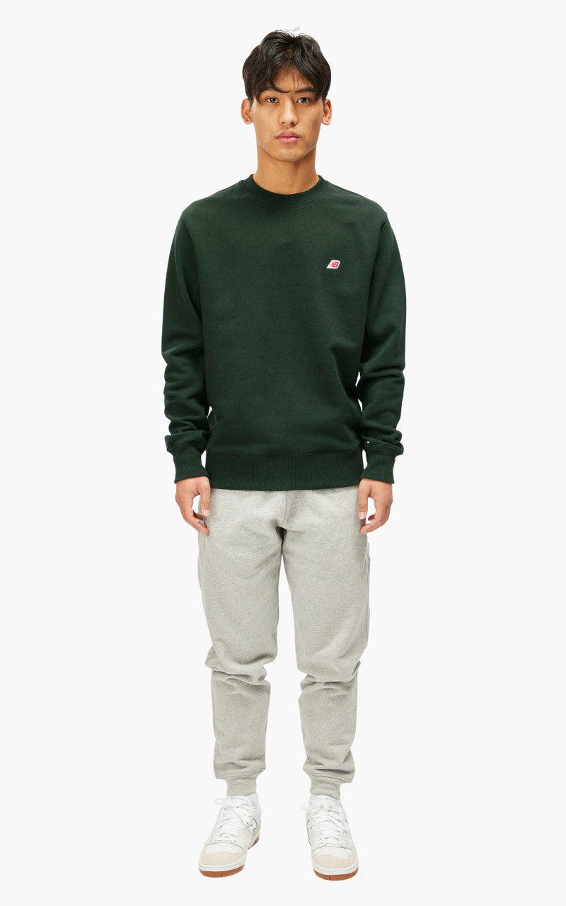 New Balance Core Crewneck "Made in USA" Midnight Green
