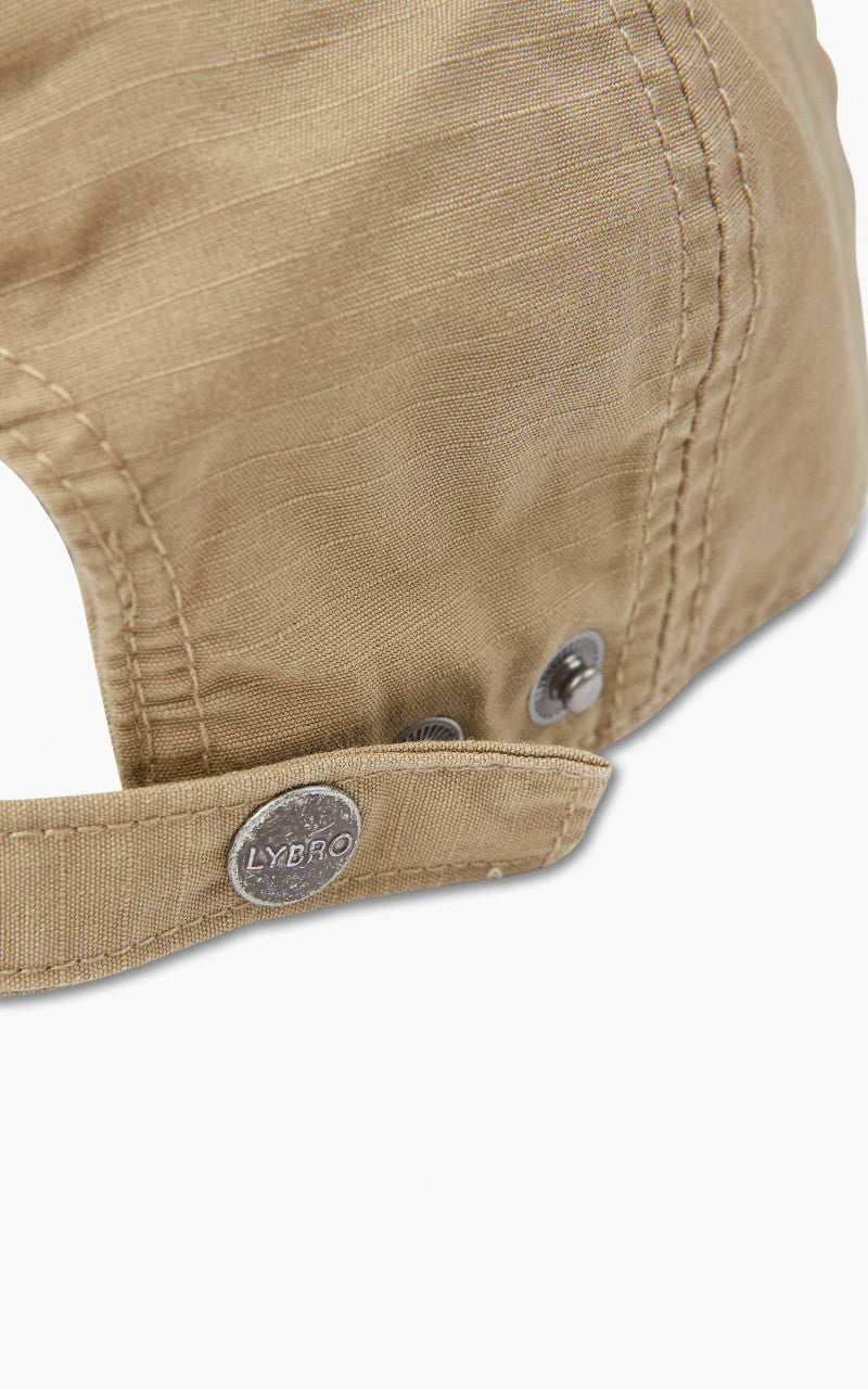 Nigel Cabourn Mechanics Cap Cotton Ripstop Tan