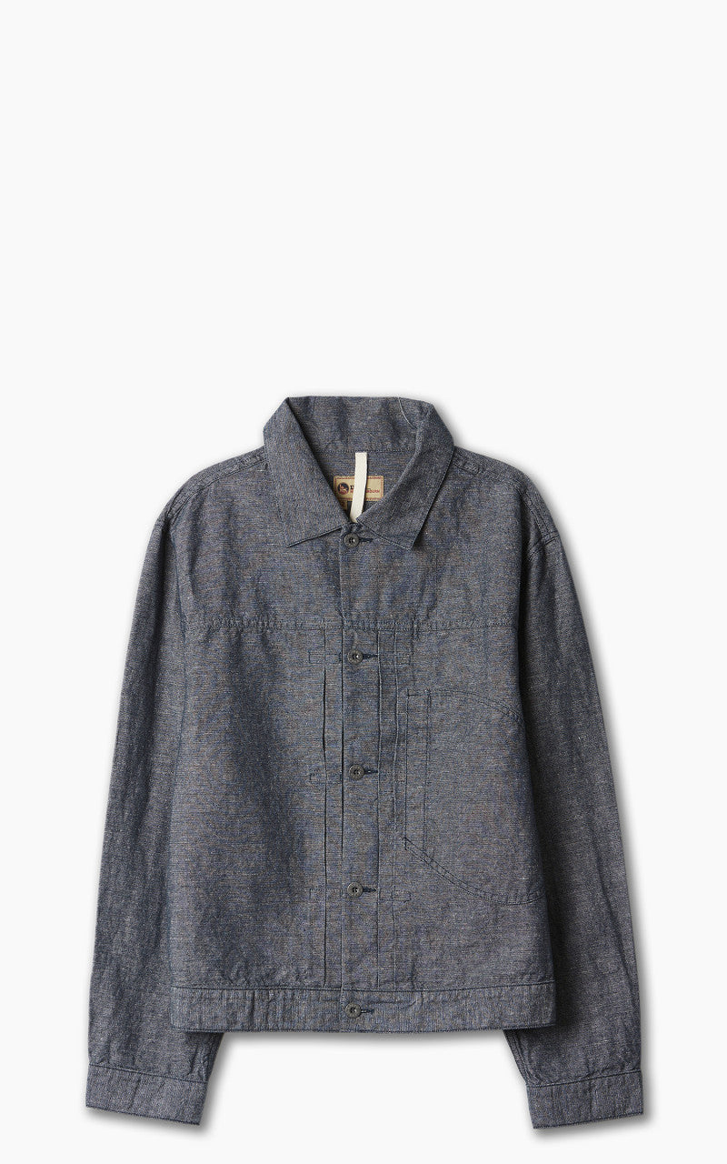 Nigel Cabourn Japanese Type 1 Cotton/Linen Jacket Navy