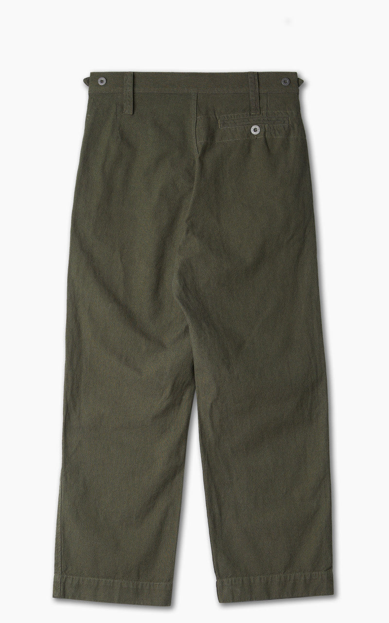 Nigel Cabourn Navvie Pant Cotton Broken Twill Army