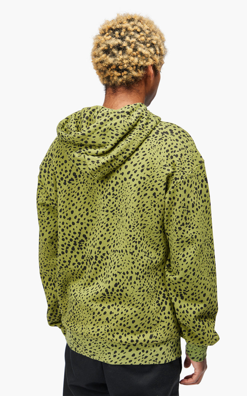 Noon Goons Chit Chat Zip Hoodie Green Leopard