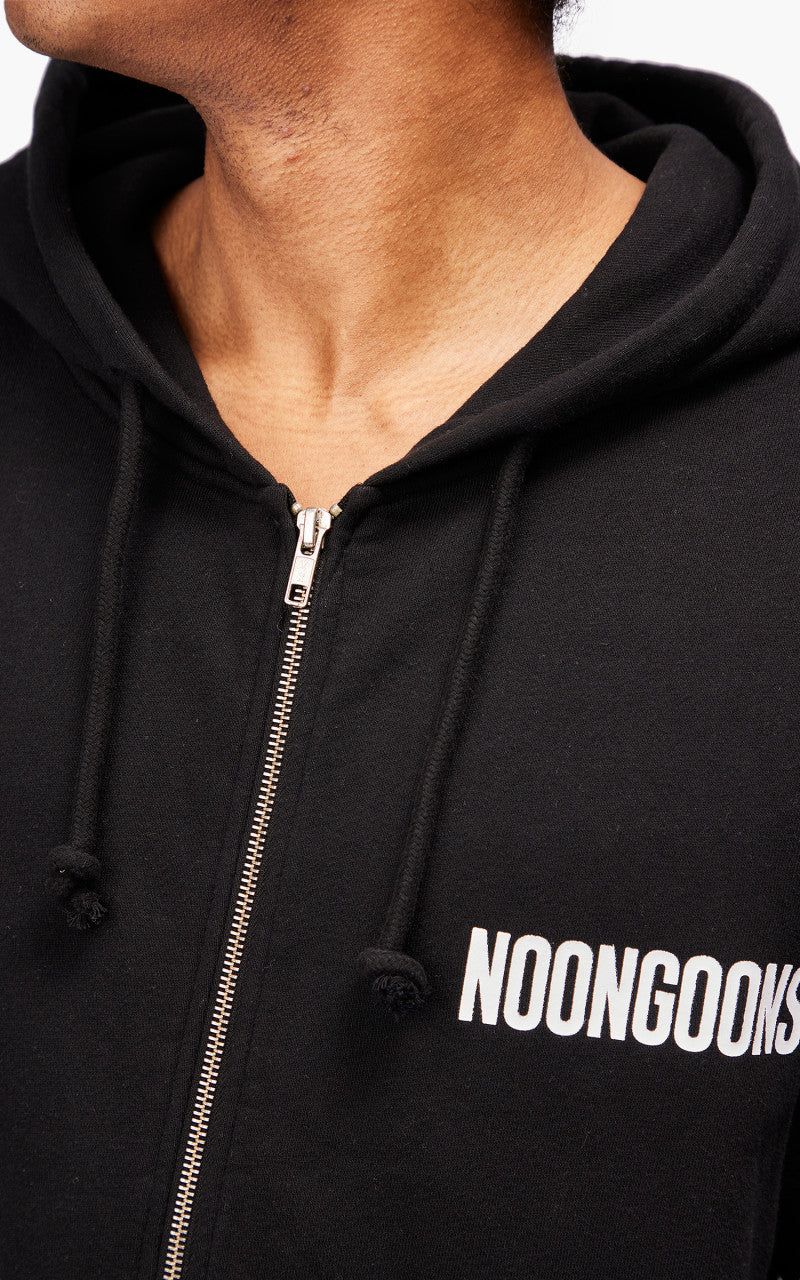 Noon Goons Makeout Zip Hoodie Black