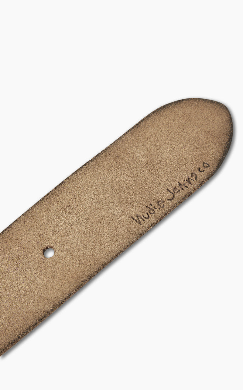 Nudie Jeans Pedersson Suede Belt Beige