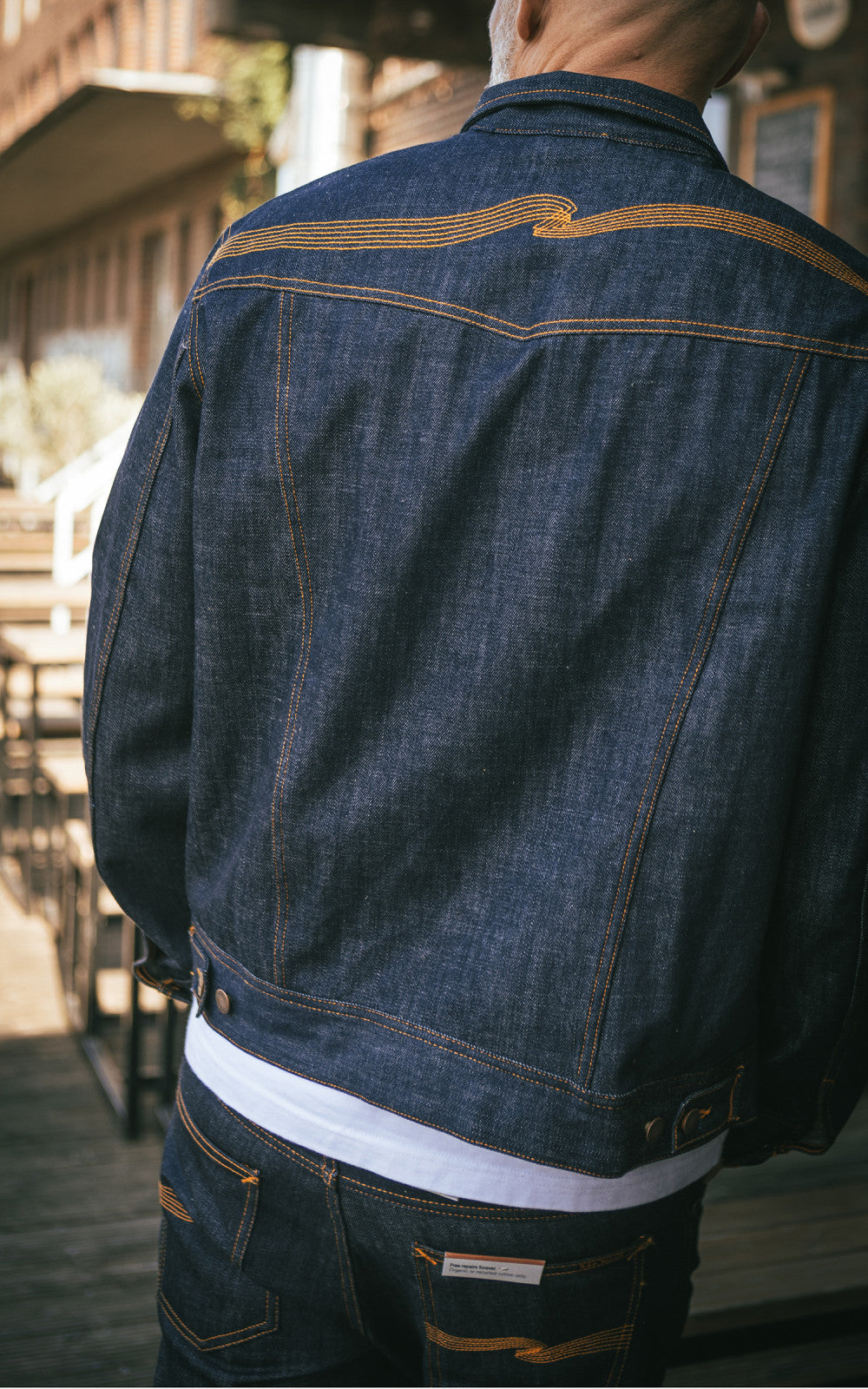 Nudie Jeans Conny Denim Jacket Dry Streaky