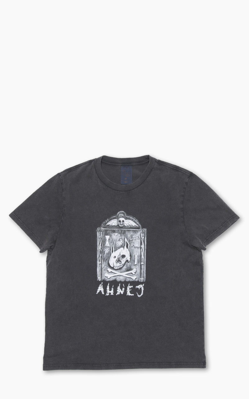 Nudie Jeans x Jeff Olsson Roy Oh No T-Shirt Faded Black