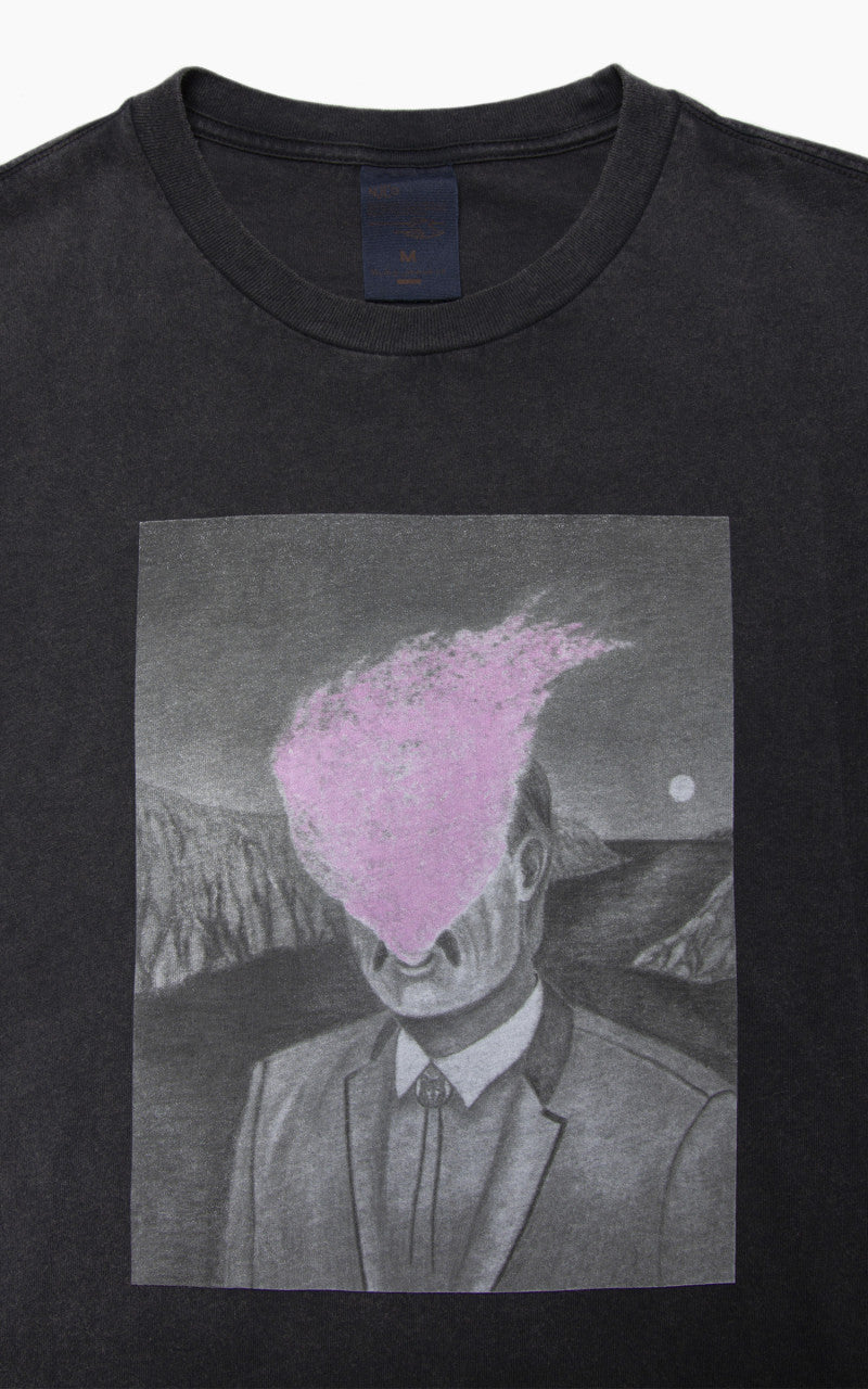 Nudie Jeans x Jeff Olsson Roy Bad Breath T-Shirt Faded Black