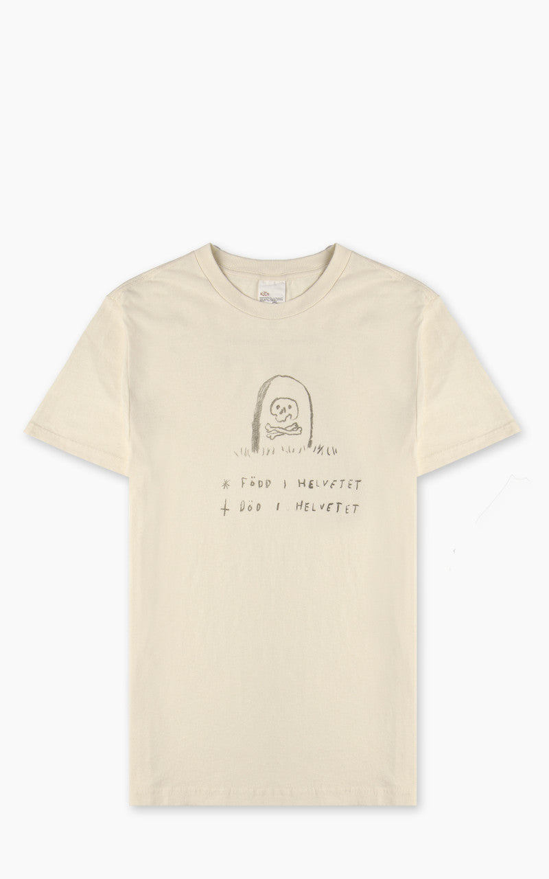 Nudie Jeans x Jeff Olsson Roy Born In Hell T-Shirt Offwhite