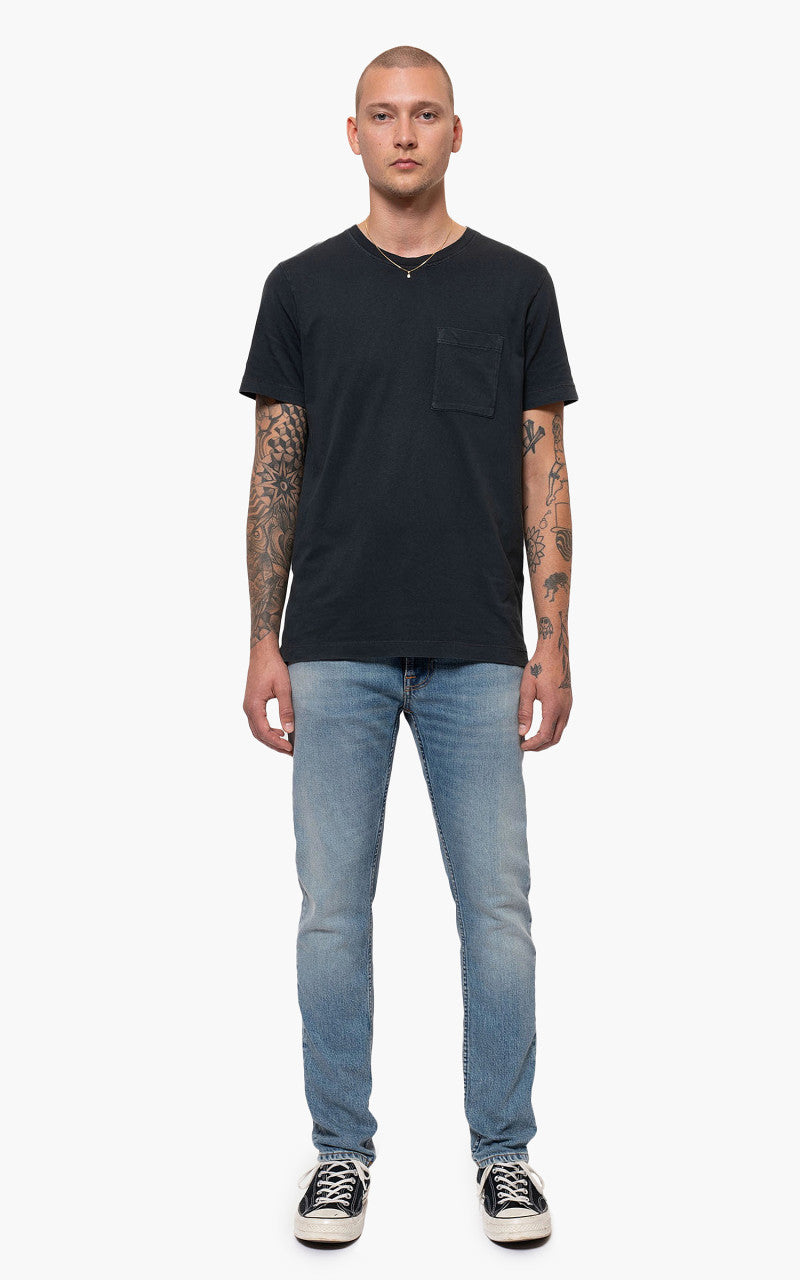 Nudie Jeans Lean Dean Cloud Blue