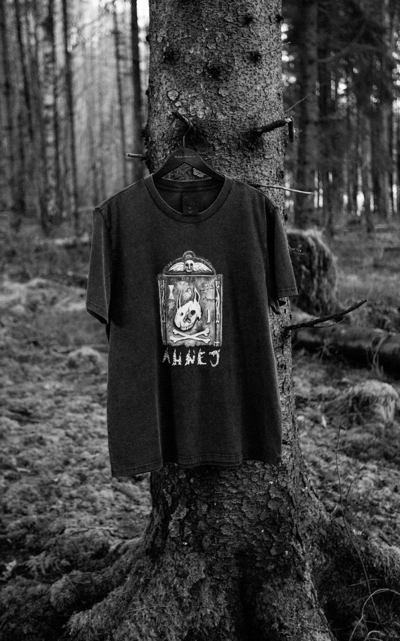 Nudie Jeans x Jeff Olsson Roy Oh No T-Shirt Faded Black