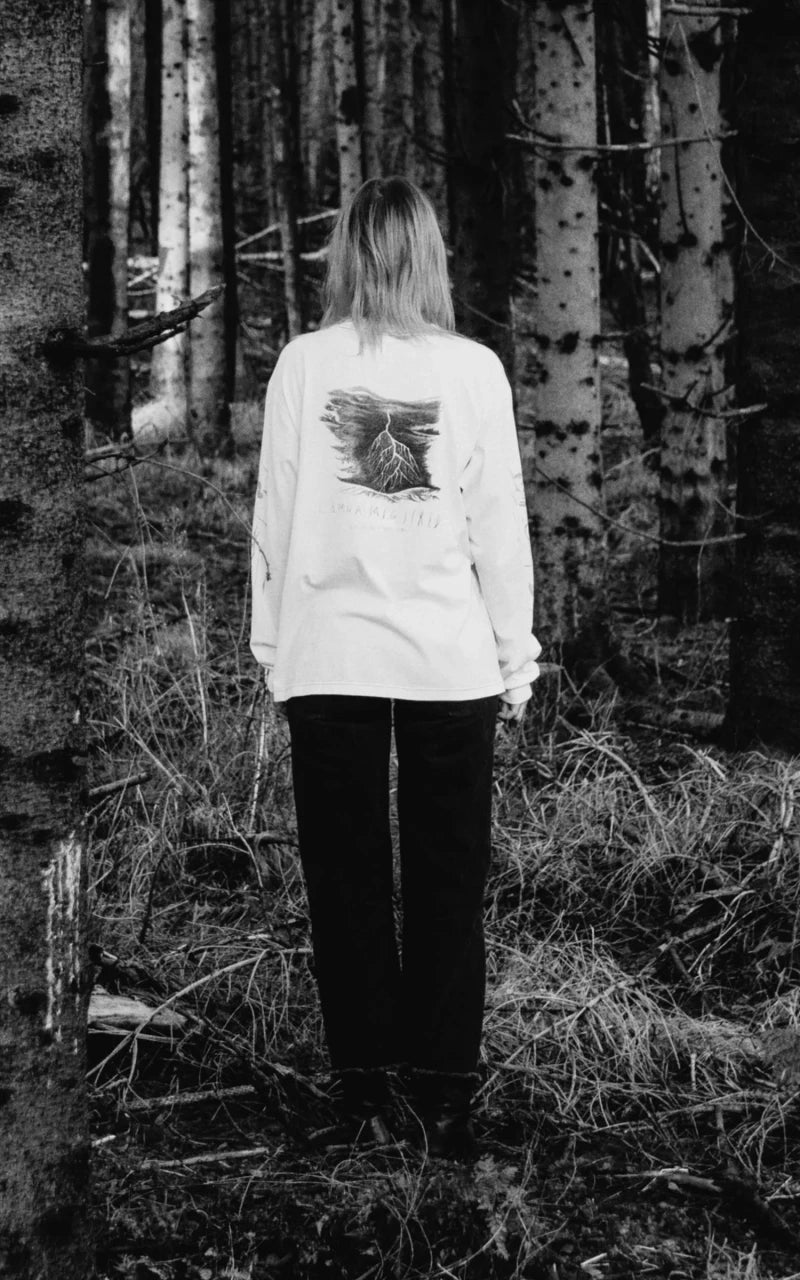 Nudie Jeans x Jeff Olsson Rudi Doodle T-Shirt Offwhite