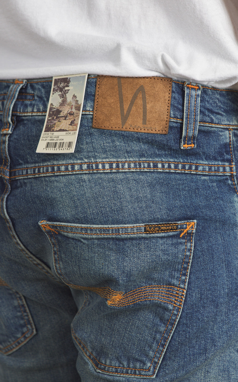 Nudie Jeans Grim Tim Ghost Selvage